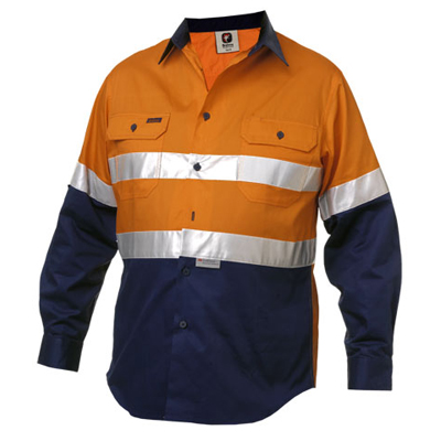 Safety Work shirts with tape